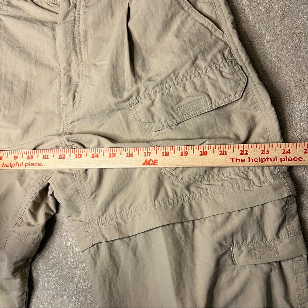Royal Robbins Beige Zip Off Legs 100% Nylon Cargo Pants Shorts Women's 10 - Picture 15 of 15